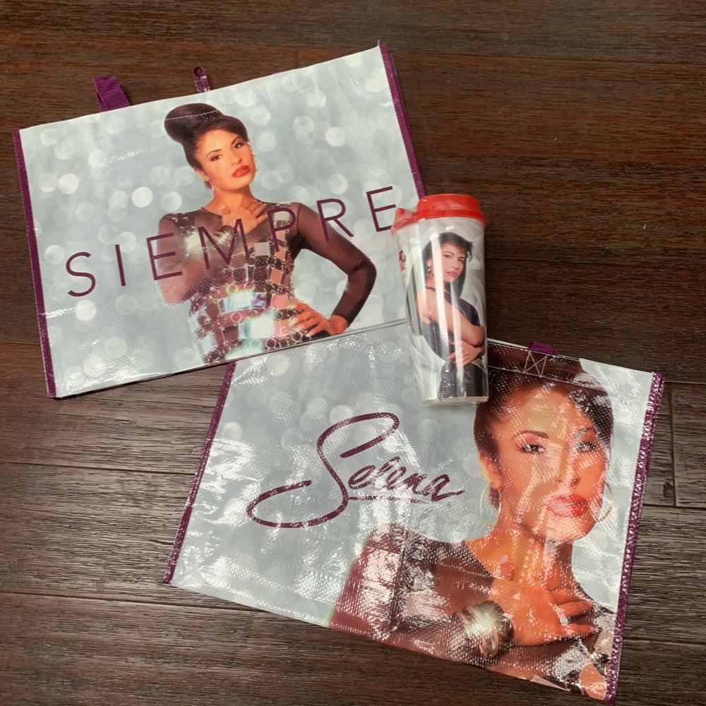 Selena Quintanilla bag & tumbler